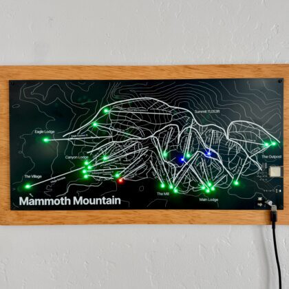 Mammoth Mountain Trail Map Live Lift Status Ski Map