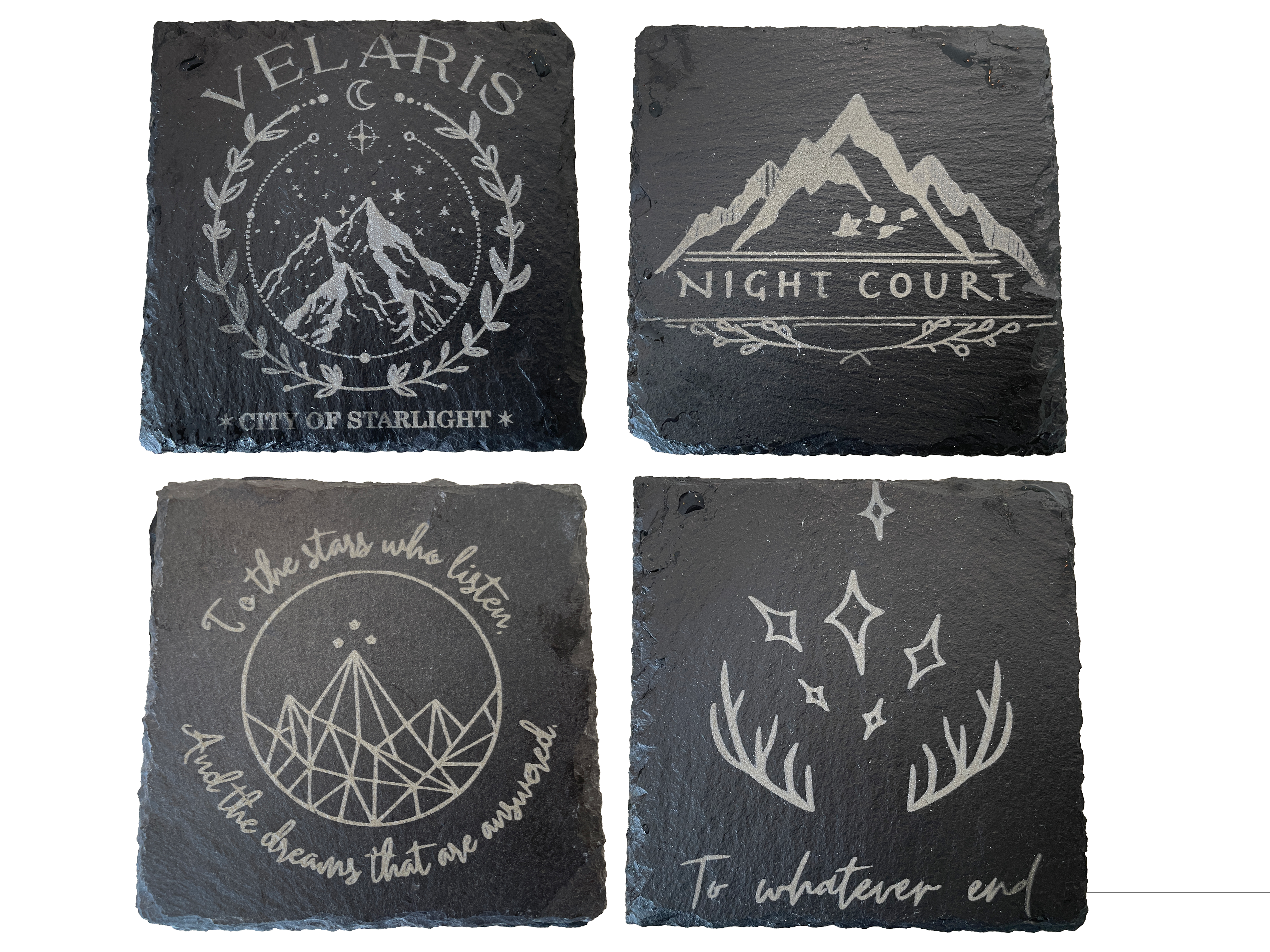 Slate Coaster Pick 4: ACOTAR | Throne of Glass | Sarah J Maas - Image 11