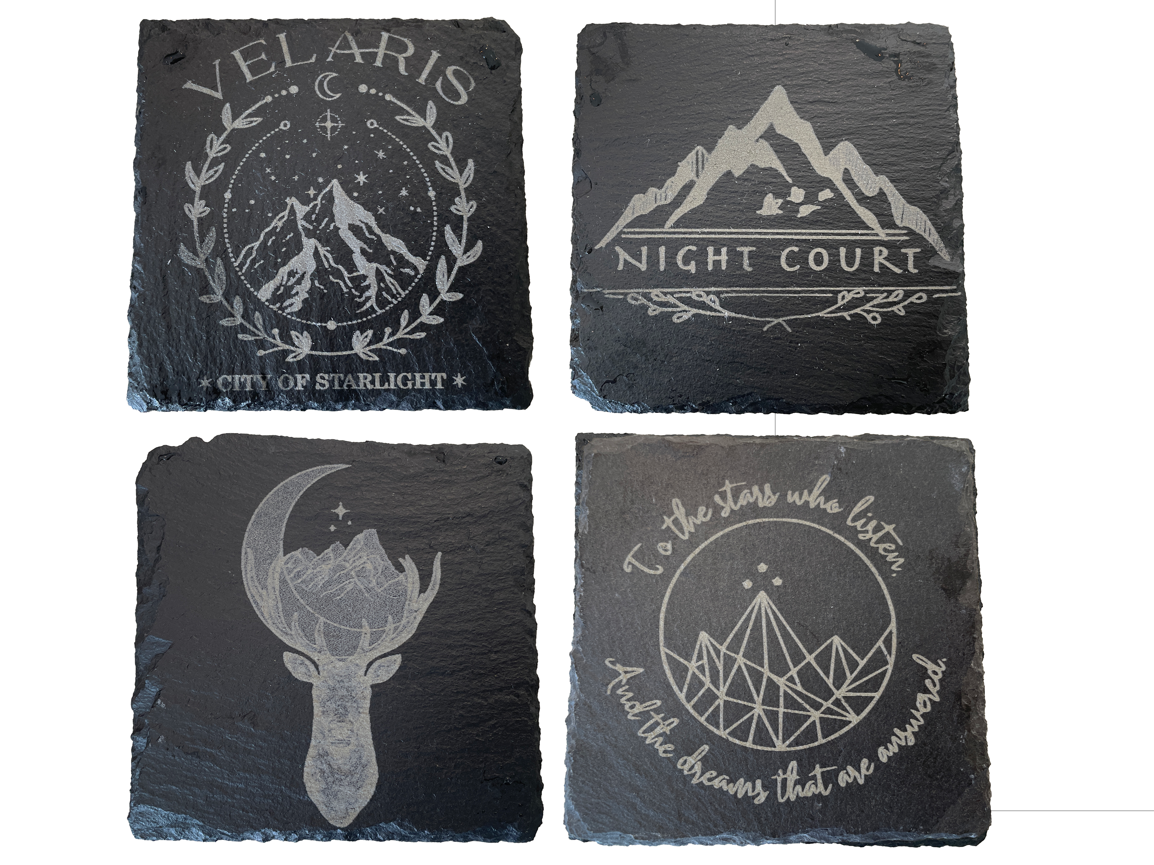 Slate Coaster Pick 4: ACOTAR | Throne of Glass | Sarah J Maas - Image 10