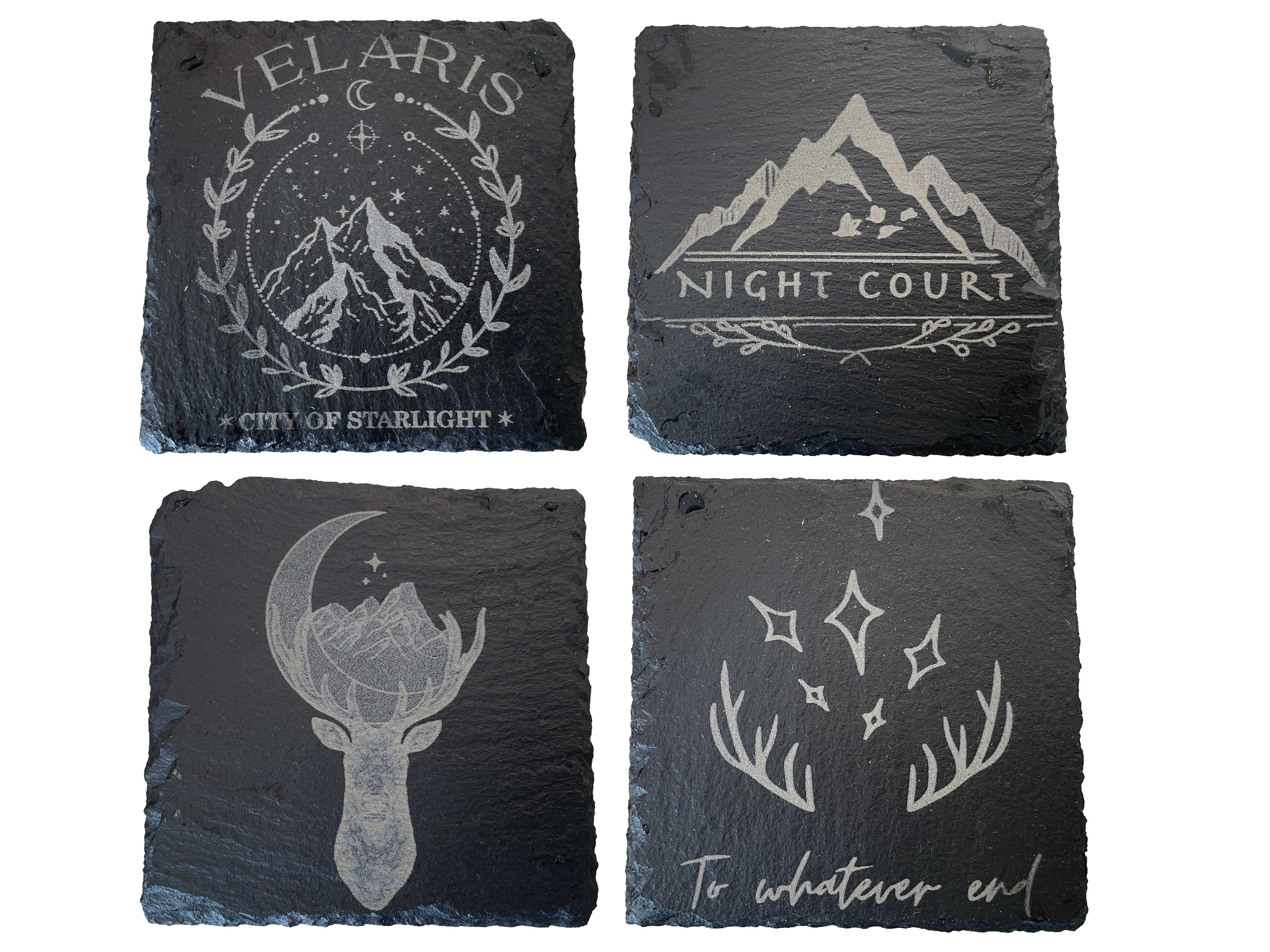 Slate Coaster Pick 4: ACOTAR | Throne of Glass | Sarah J Maas - Image 9