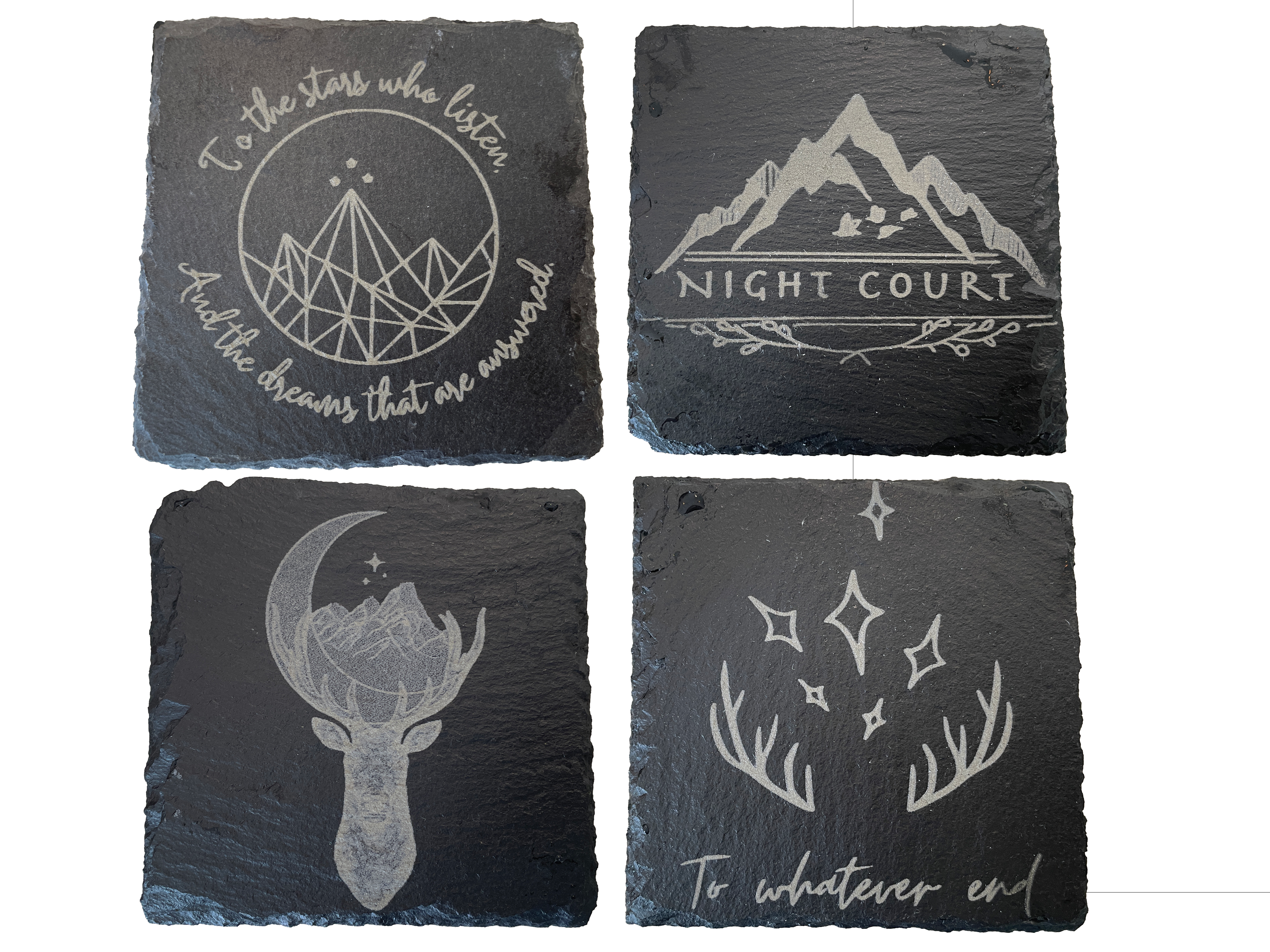 Slate Coaster Pick 4: ACOTAR | Throne of Glass | Sarah J Maas - Image 8