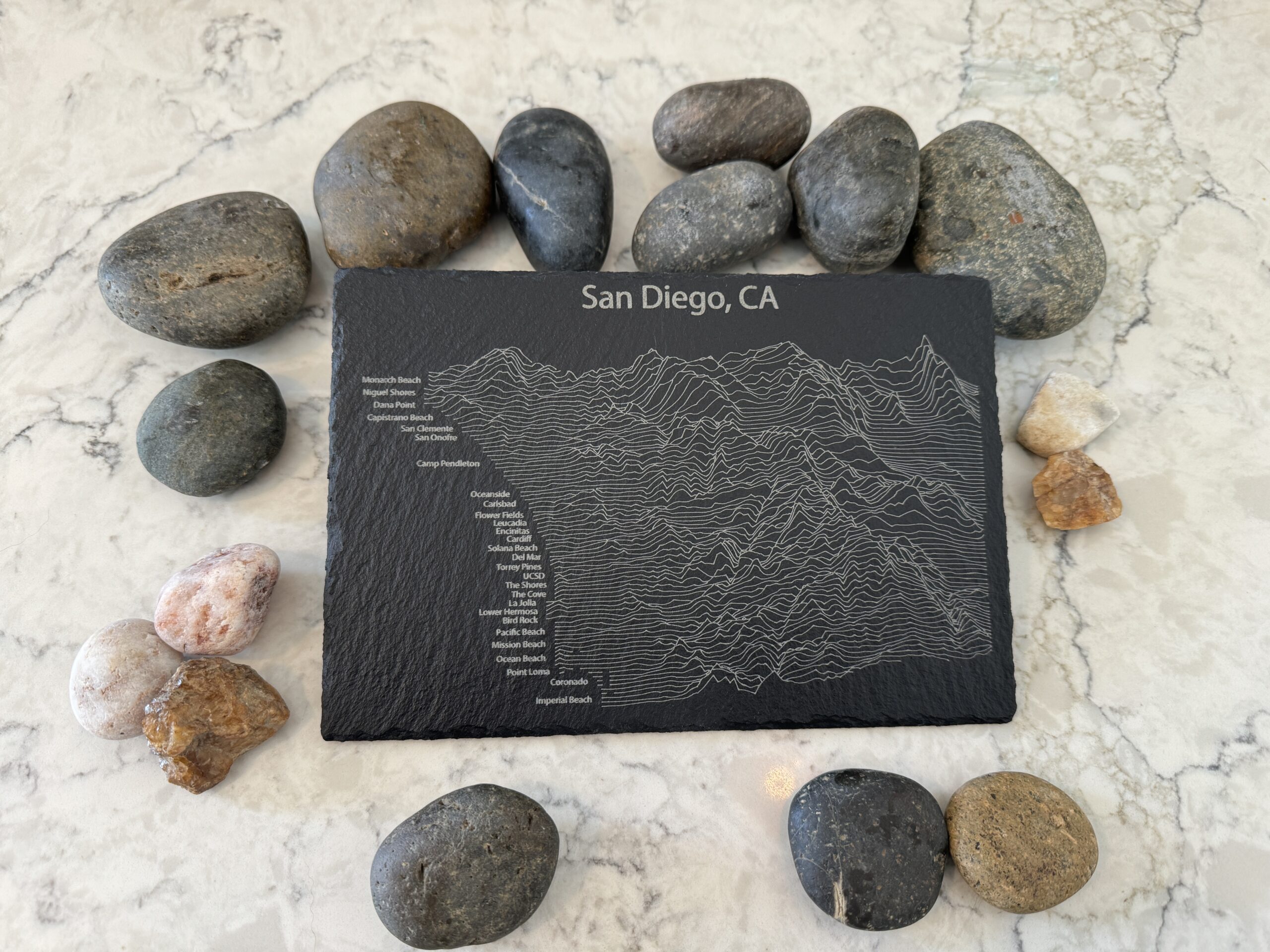 San Diego Hill Lines by Encinitas3D.com