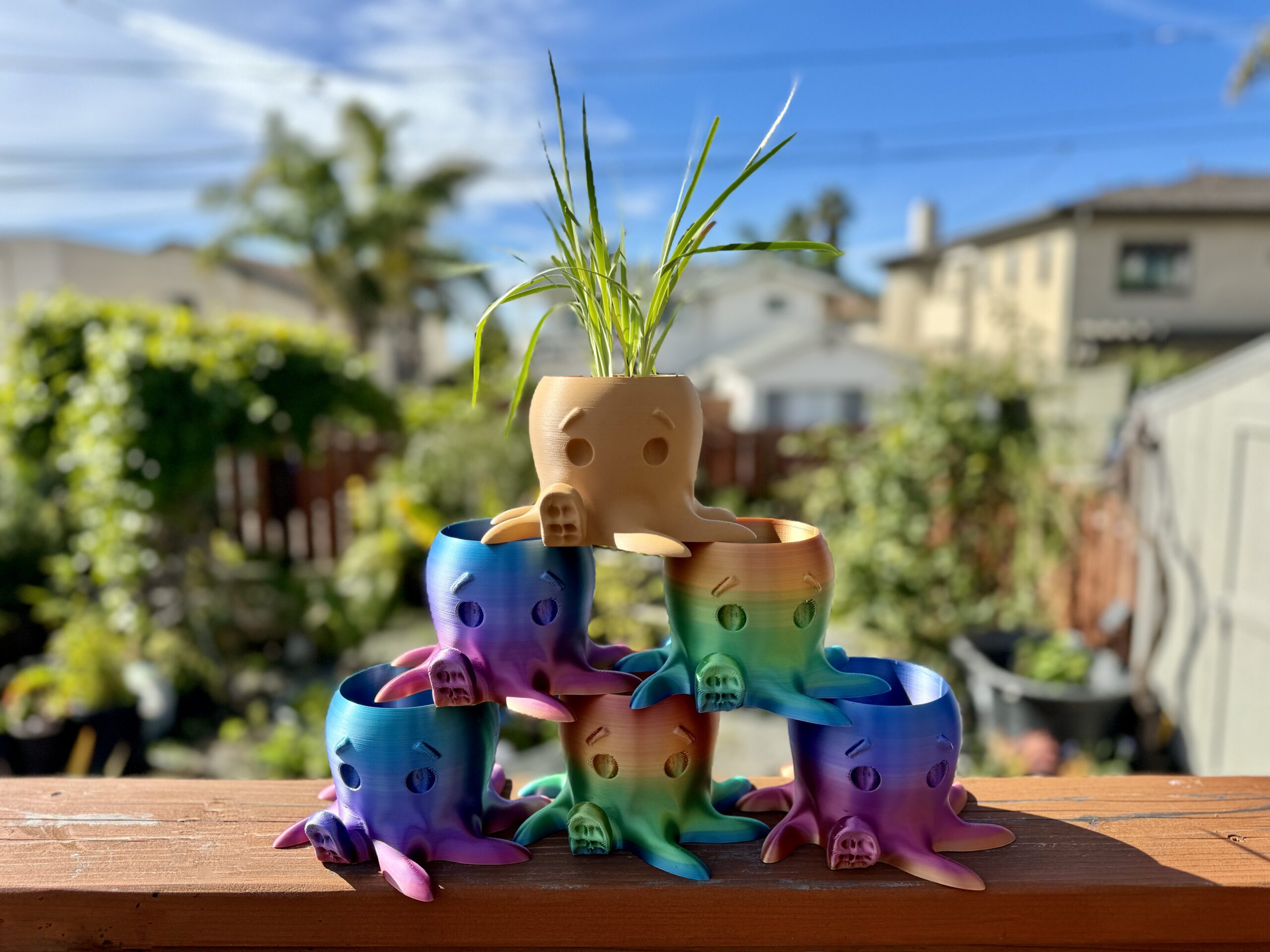 Adorable Octopus Planter Pots