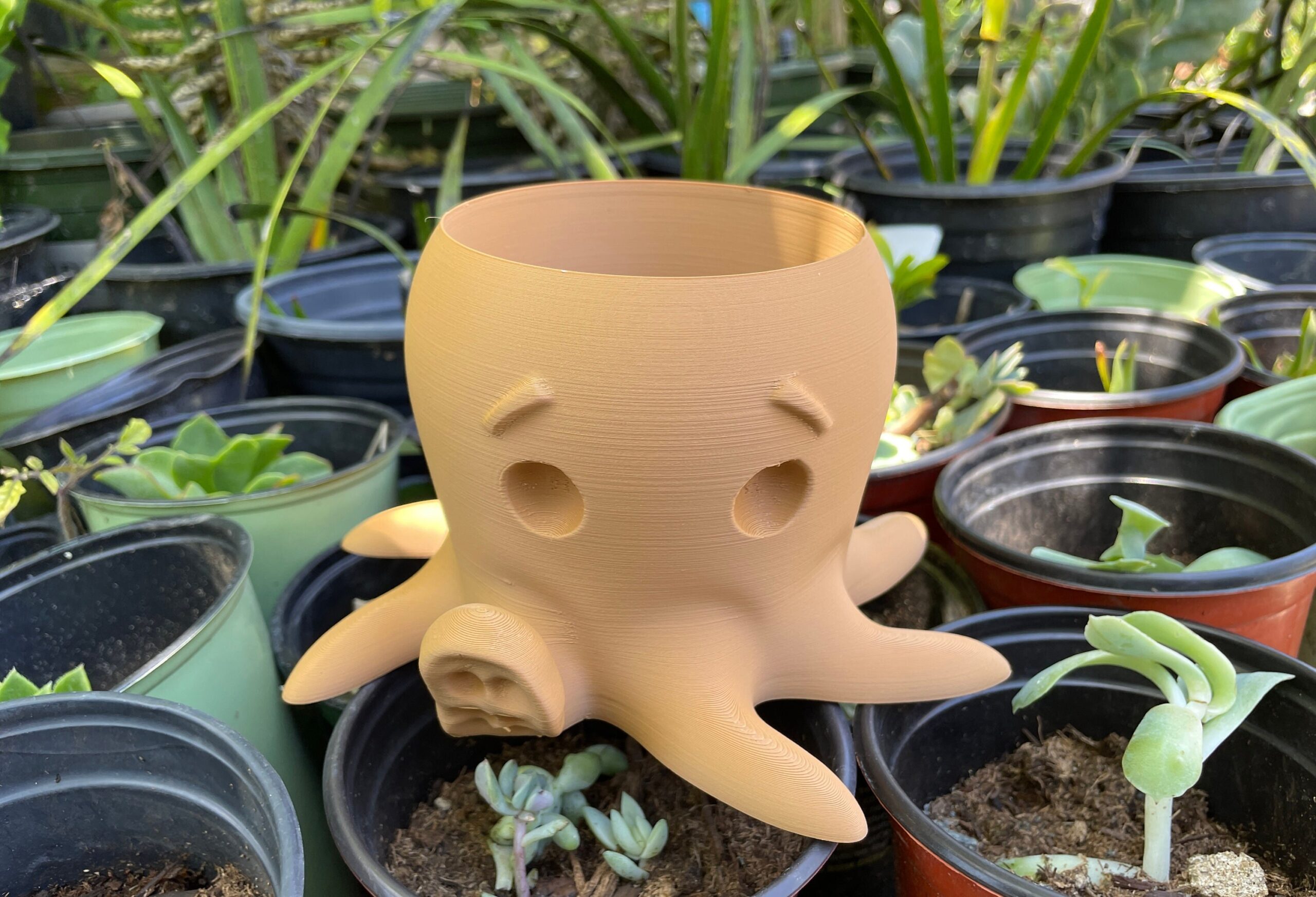 Adorable Octopus Planter Pots - Image 2