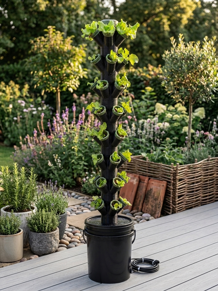 Encinitas 3D Hydroponics Tower Kit