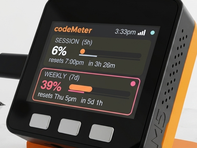 codeMeter - Claude code usage monitor by Encinitas 3d