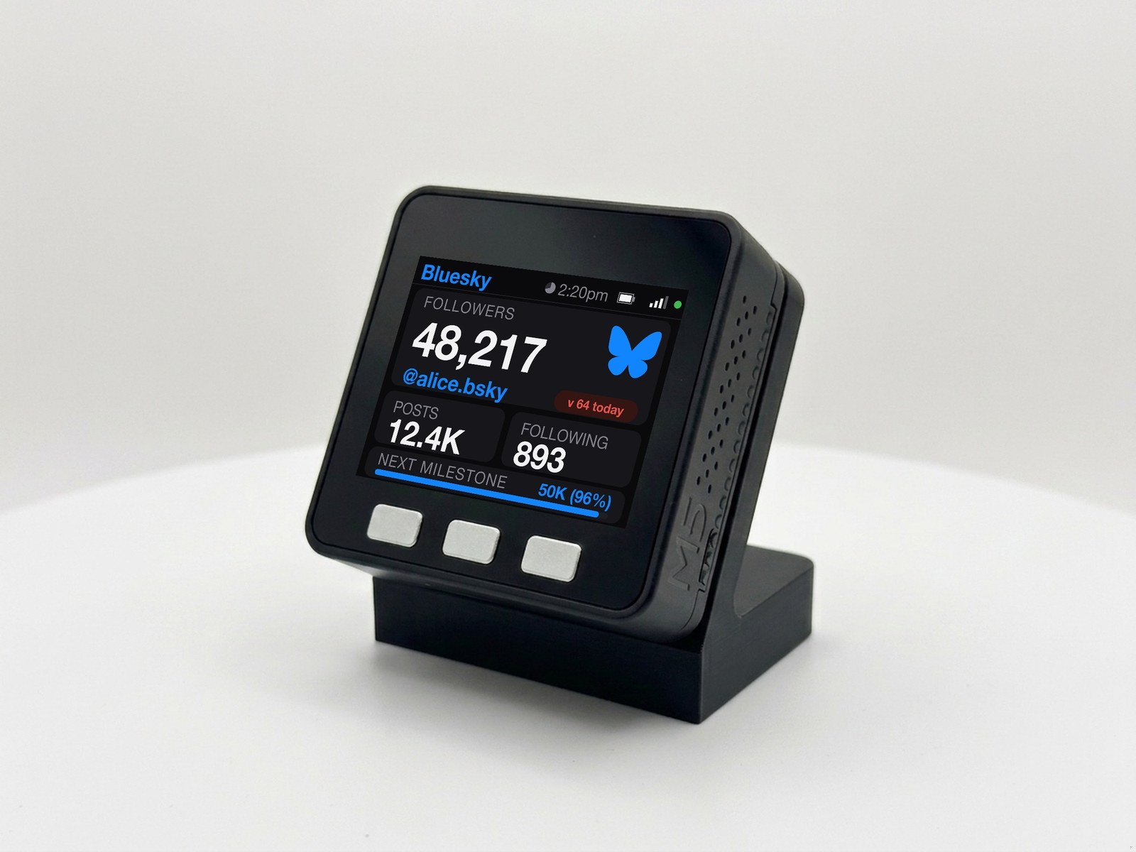 Social Media Counter Desk Display - Image 7