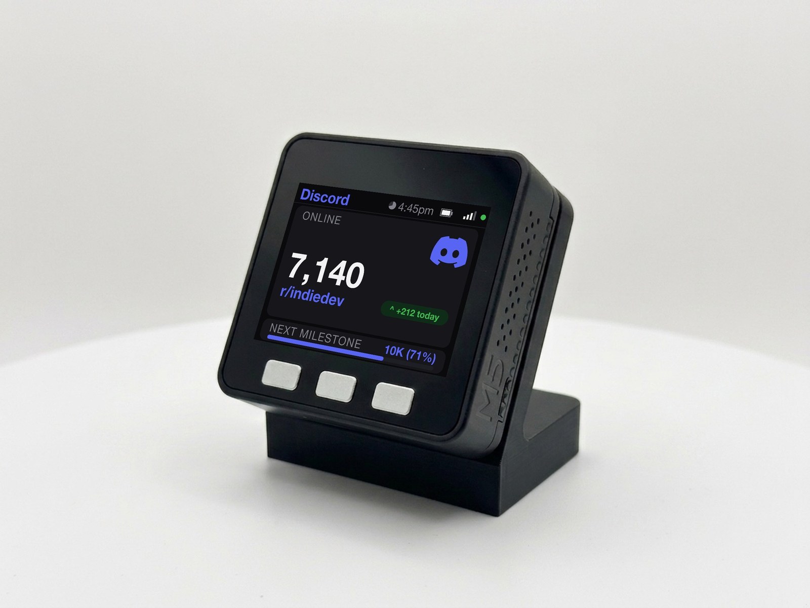 Discord Member Counter Desk Display - Image 7