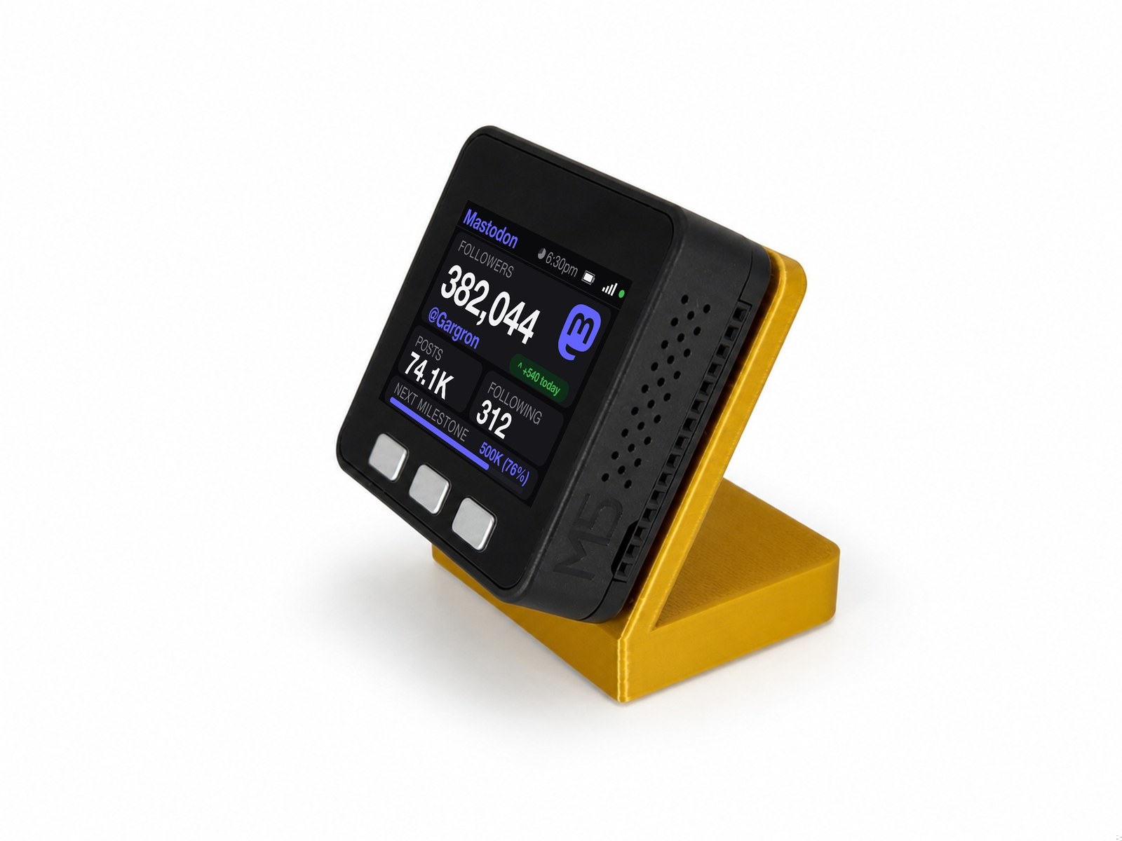 Mastodon Follower Counter Desk Display - Image 9