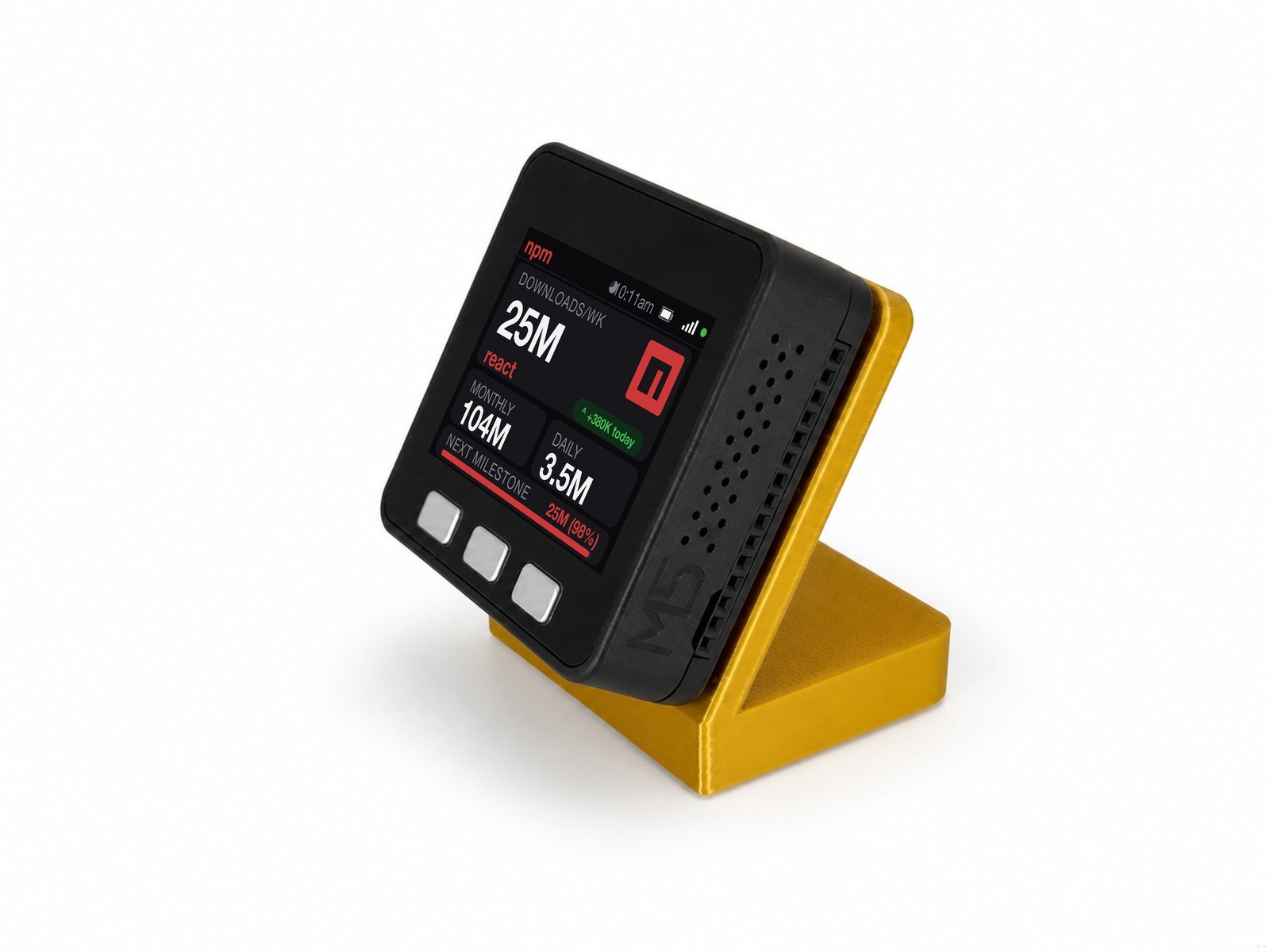 Social Media Counter Desk Display - Image 9