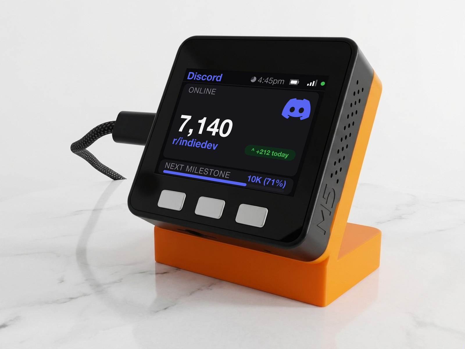 Discord Member Counter Desk Display - Image 3