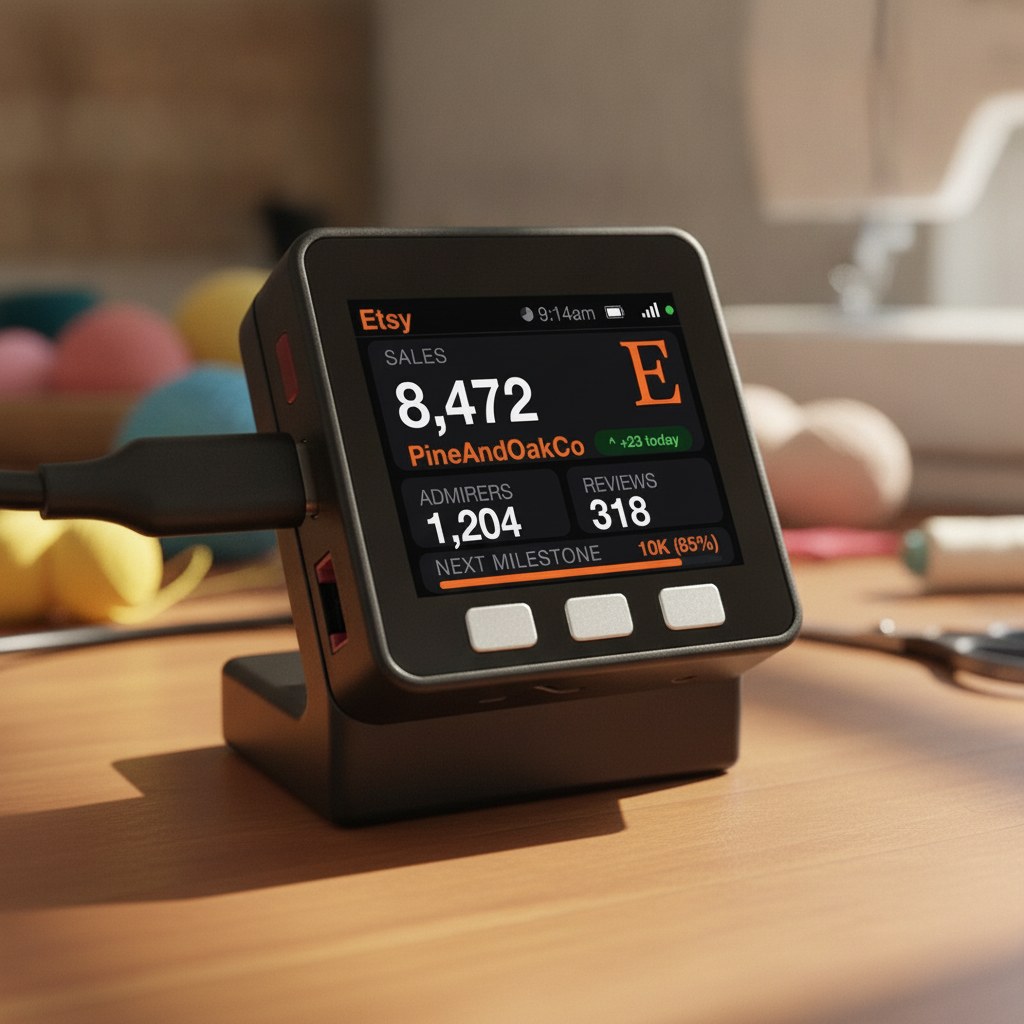 Etsy Sales Tracker Desk Display - Image 18