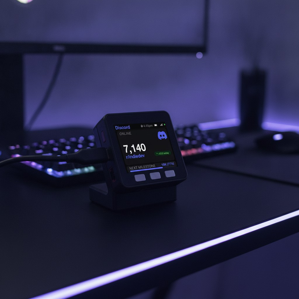 Discord Member Counter Desk Display - Image 18
