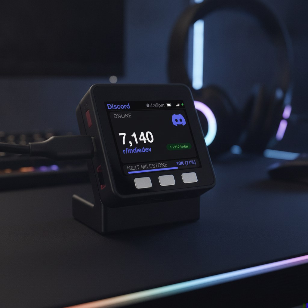 Discord Member Counter Desk Display - Image 19