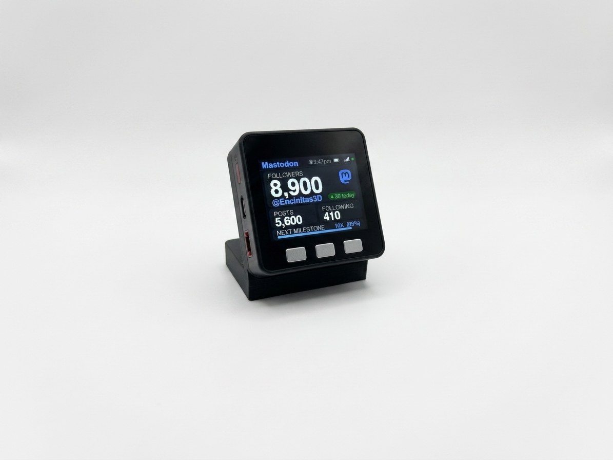 Mastodon Follower Counter Desk Display - Image 17