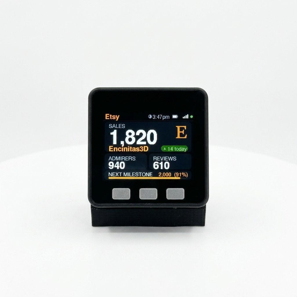 Etsy Sales Tracker Desk Display - Image 16