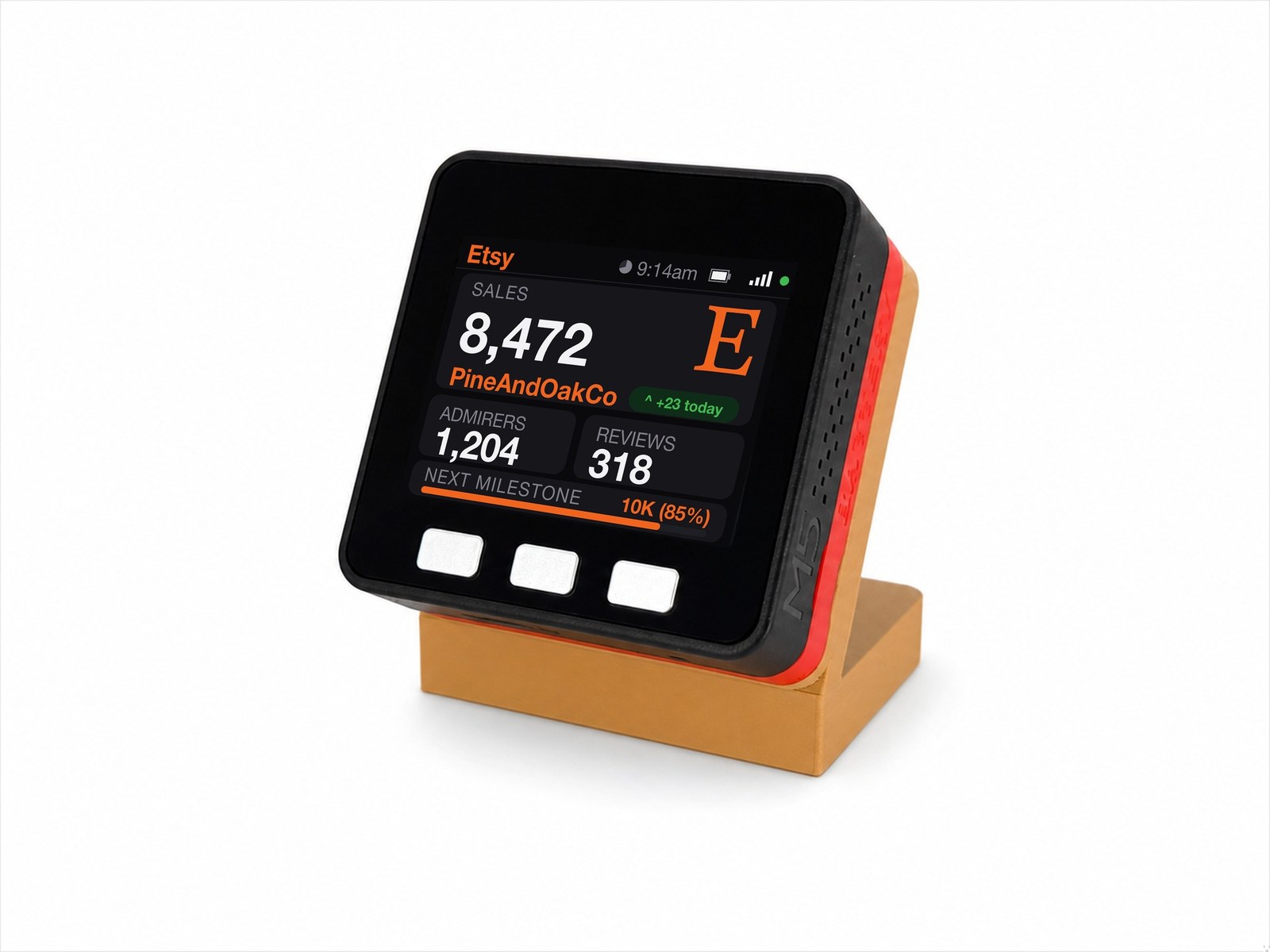 Etsy Sales Tracker Desk Display - Image 15