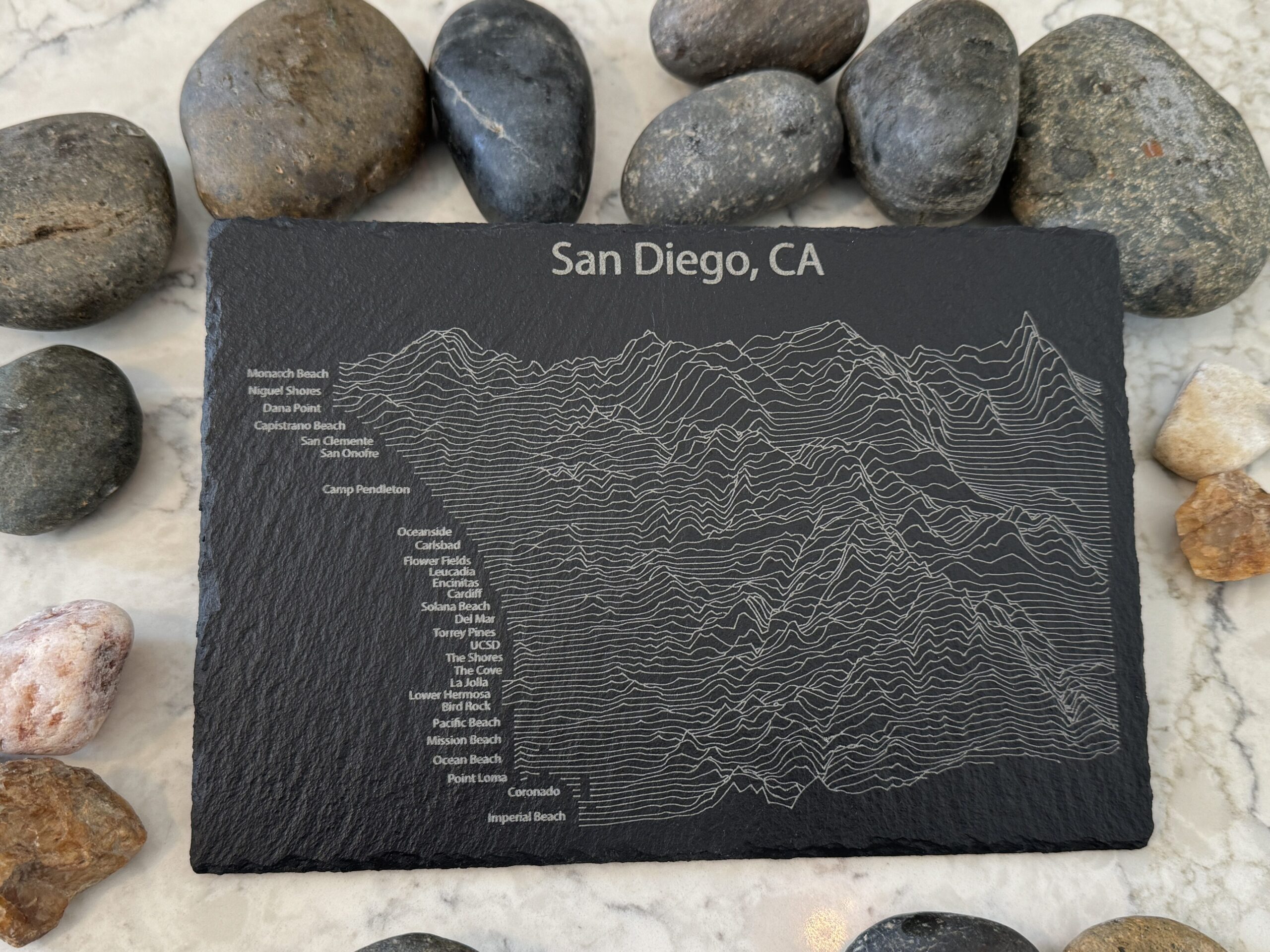 San Diego Hill Lines by Encinitas3D.com