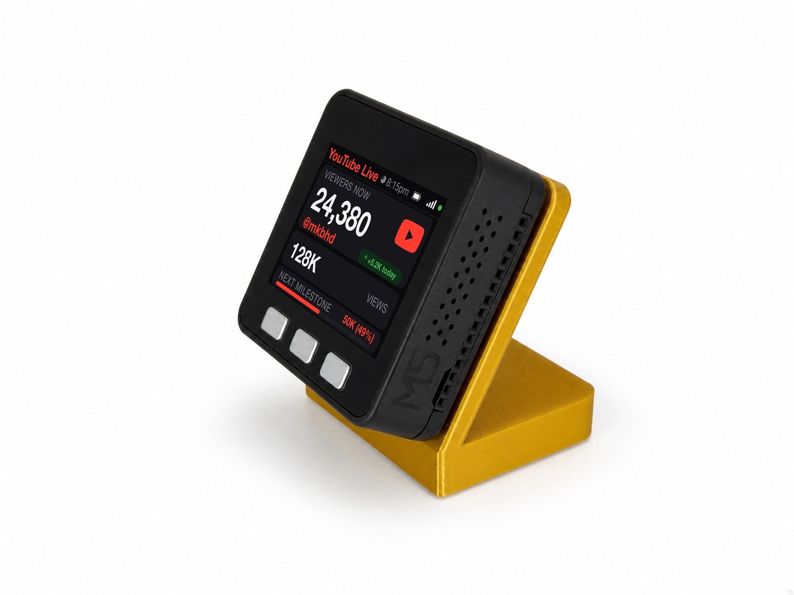 YouTube Live Viewer Counter Desk Display - Image 9