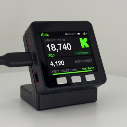 Kick Viewer Counter Desk Display