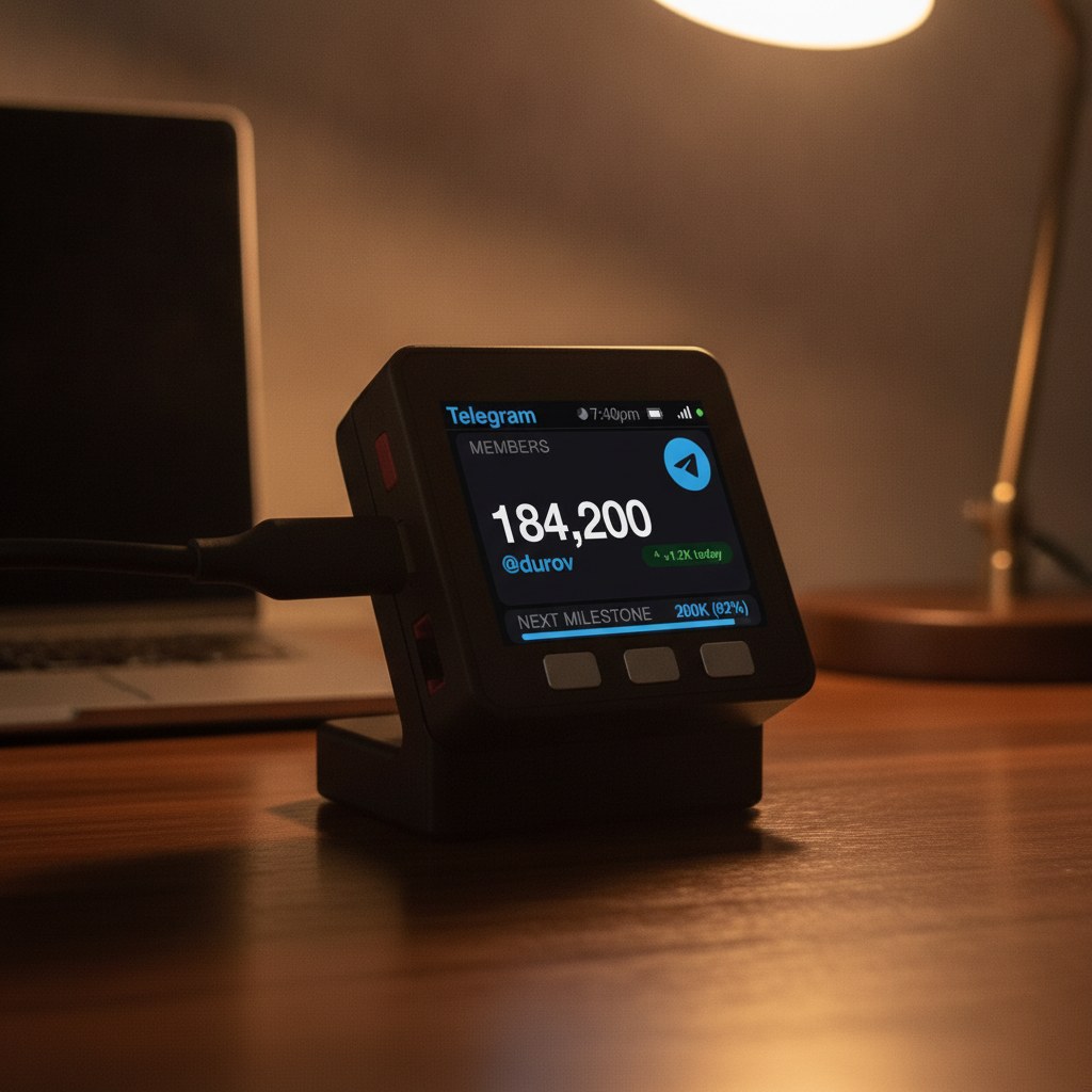 Telegram Member Counter Desk Display - Image 19