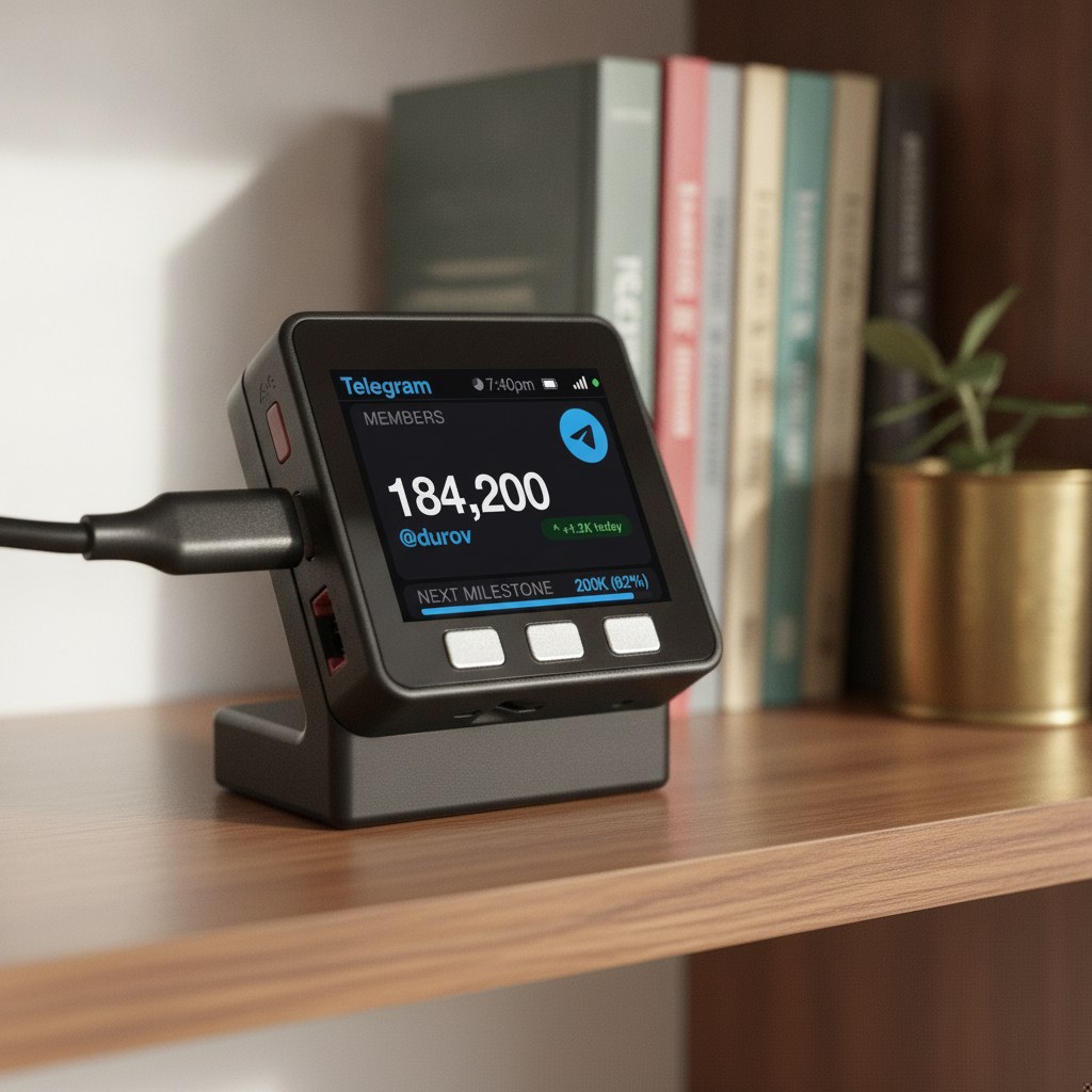 Telegram Member Counter Desk Display - Image 20