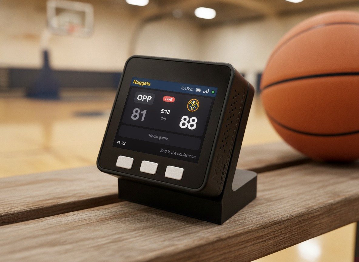 Denver Basketball Scoreboard Desk Display - Image 5