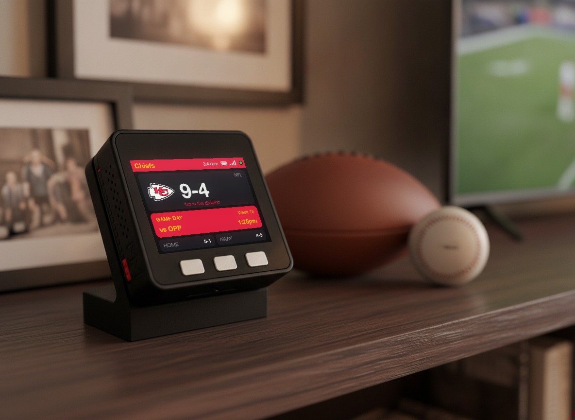 Kansas City Football Scoreboard Desk Display - Image 8