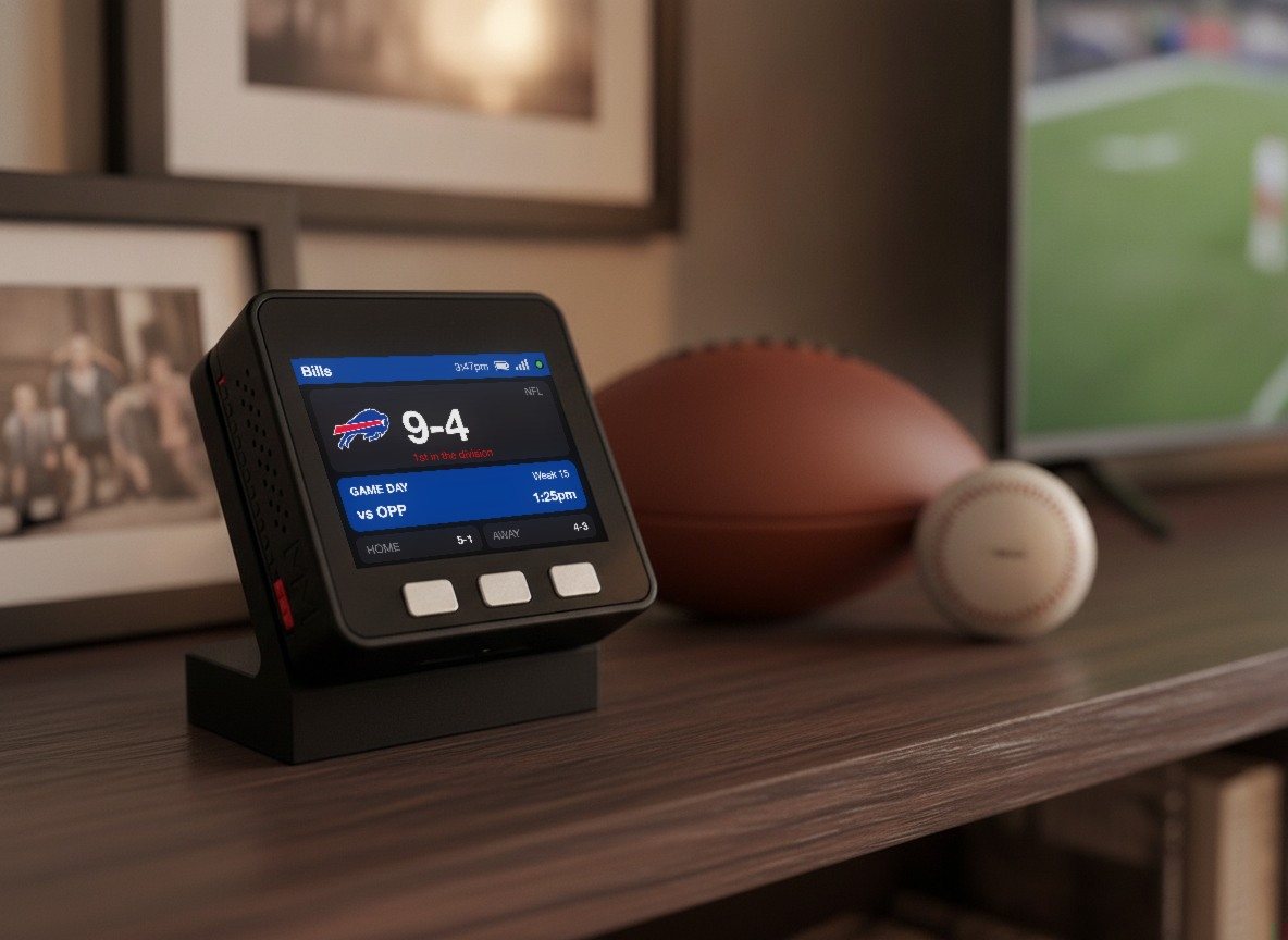 Buffalo Football Scoreboard Desk Display - Image 8