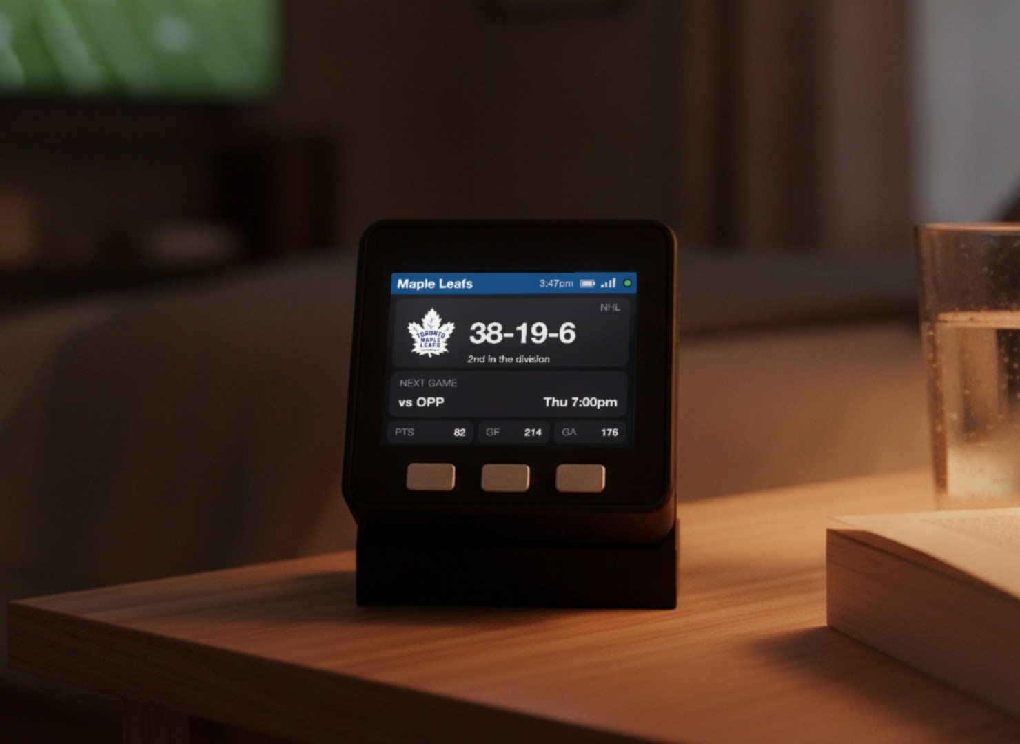 Toronto Hockey Scoreboard Desk Display - Image 9