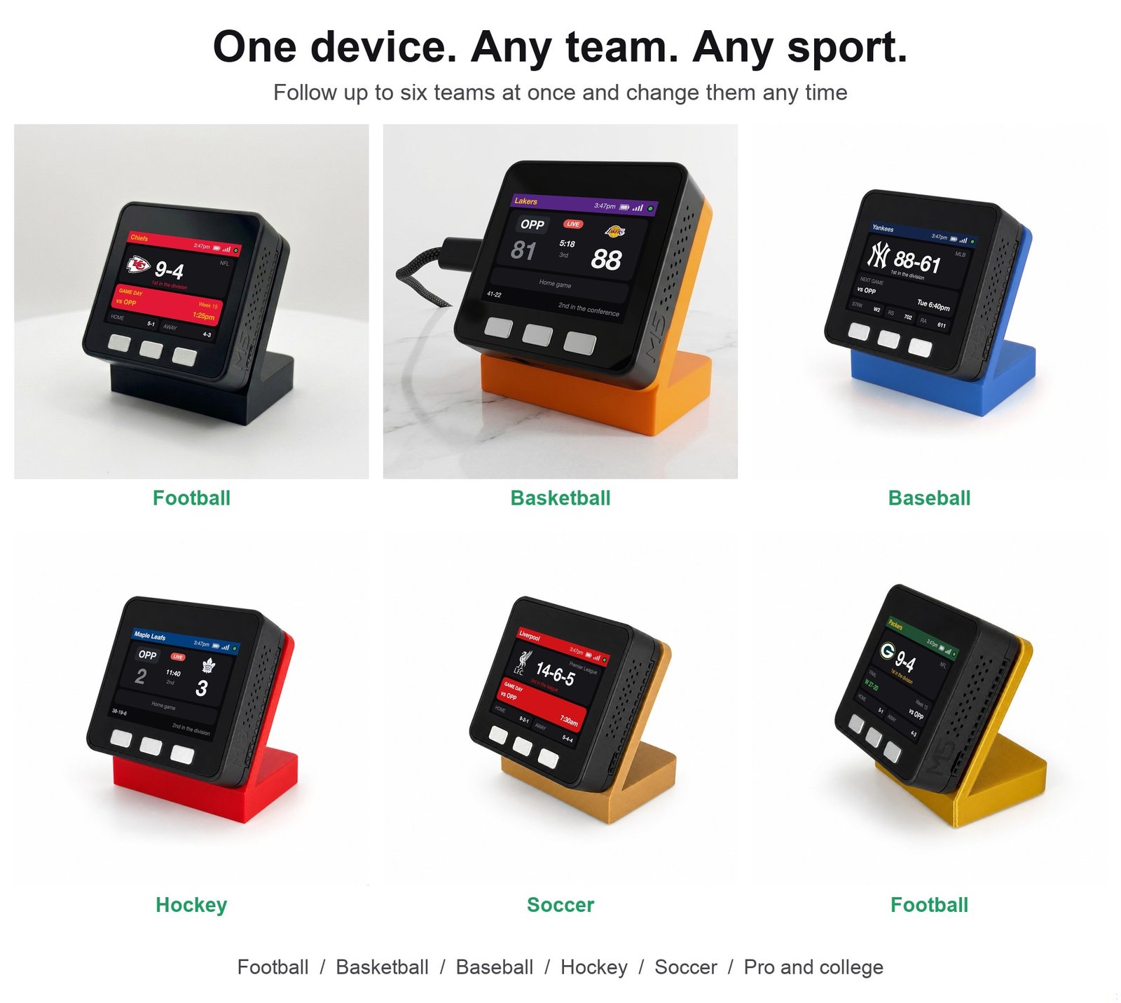 Miami Soccer Scoreboard Desk Display - Image 12